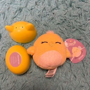 💛Squishmallows Aimee the Easter Chick 4” Opened Capsule